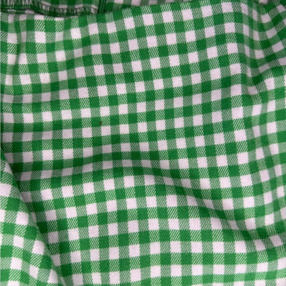 Love on a Hanger Green and White Checkered Mini Skirt - Picture 4 of 4